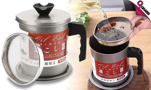 Stainless Steel Oil Filter & Storage Tank!